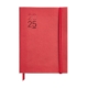 Agenda 2025 Miquelrius Plus día página Luxor flexible rojo