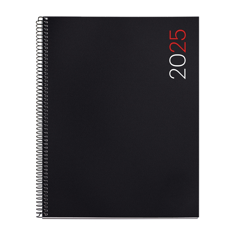 Agenda 2025 Miquelrius Pro día página PP City negro