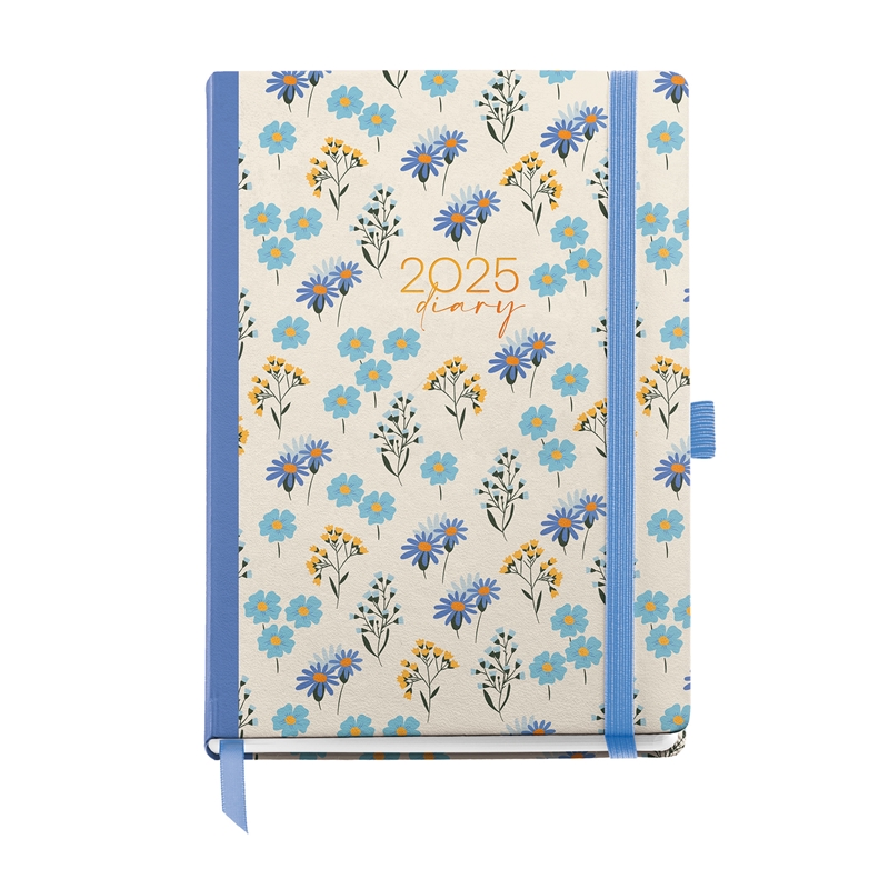 Agenda 2025 Miquelrius Journal día página daisies
