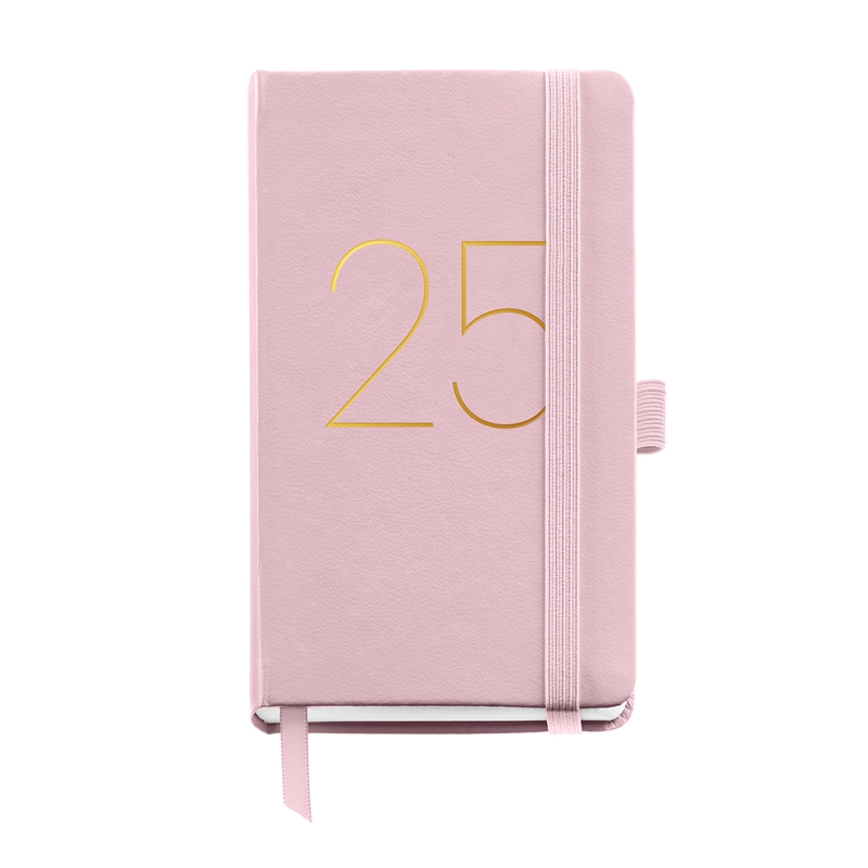 Agenda 2025 Miquelrius Passport semana vista Chester rígida rosa