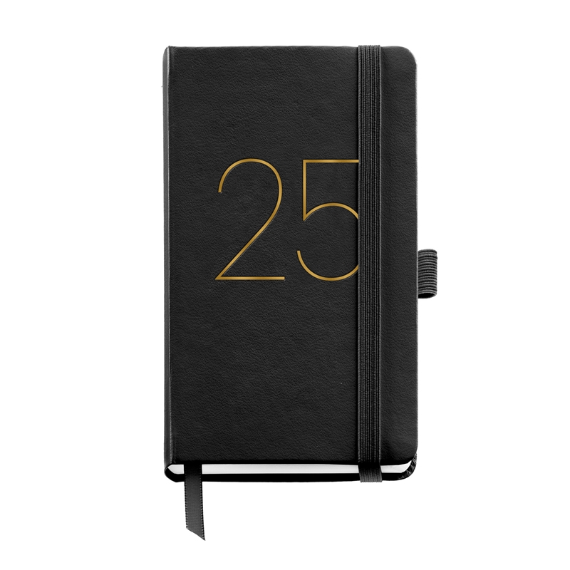 Agenda 2025 Miquelrius Passport semana vista Chester rígida negro