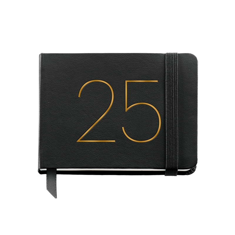 Agenda 2025 Miquelrius Pocket semana vista Chester rígida negro