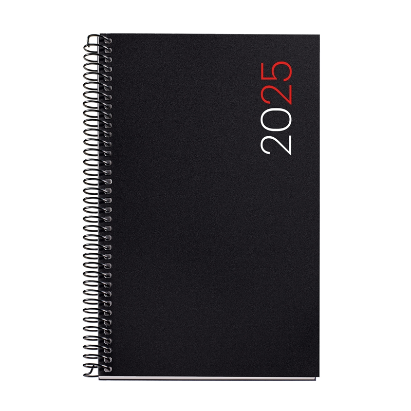 Agenda 2025 Miquelrius Activa día página PP City negro