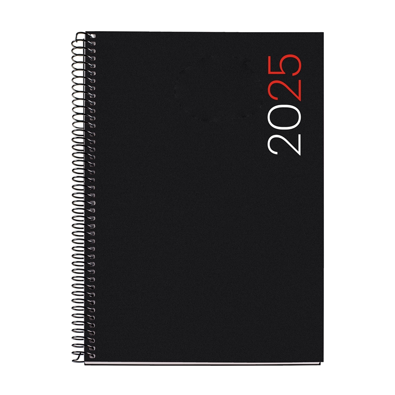 Agenda 2025 Miquelrius Plus día página PP City negro