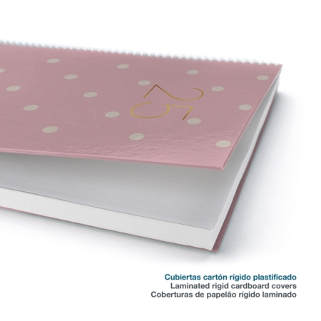 Agenda 2025 Miquelrius Caddy día página polka dots