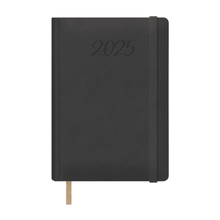 Agenda 2025 Samba día página 15 x 21 cm negro