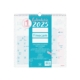 Calendario de pared 2025 Finocam Chic escribir 30 x 30 cm turquesa
