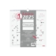 Calendario de pared 2025 Finocam Chic escribir 30 x 30 cm blanco
