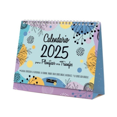 Calendario de sobremesa 2025 Finocam Talkual