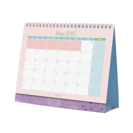 Calendario de sobremesa 2025 Finocam Talkual
