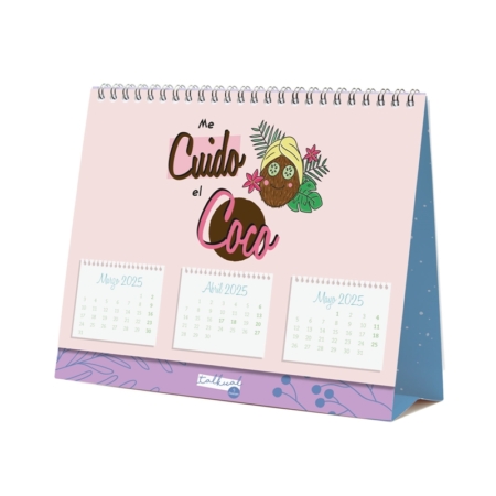 Calendario de sobremesa 2025 Finocam Talkual