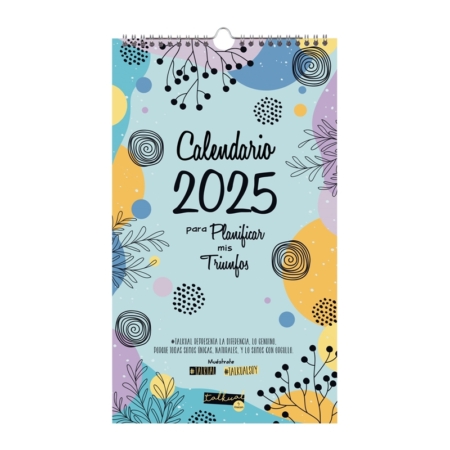 Calendario de pared 2025 Finocam Talkual escribir Basic