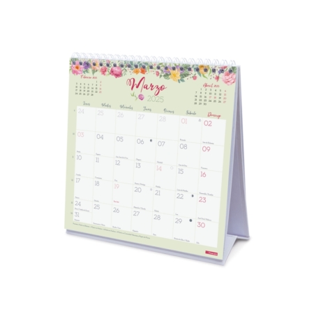 Calendario de sobremesa 2025 Finocam Design escribir