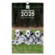 Calendario de pared 2025 Finocam espiral 25 x 40 cm cachorros