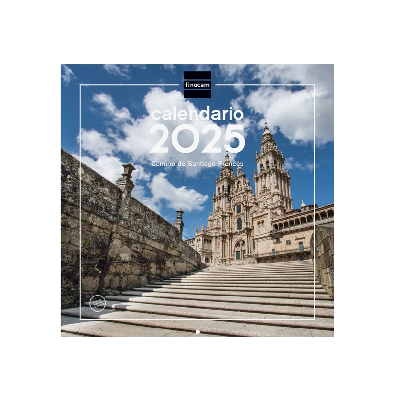 Calendario de pared 2025 Finocam 30 x 30 cm camino