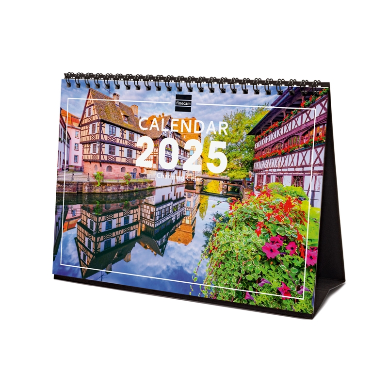 Calendario de sobremesa 2025 Finocam charming internacional