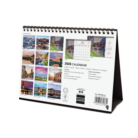 Calendario de sobremesa 2025 Finocam charming internacional