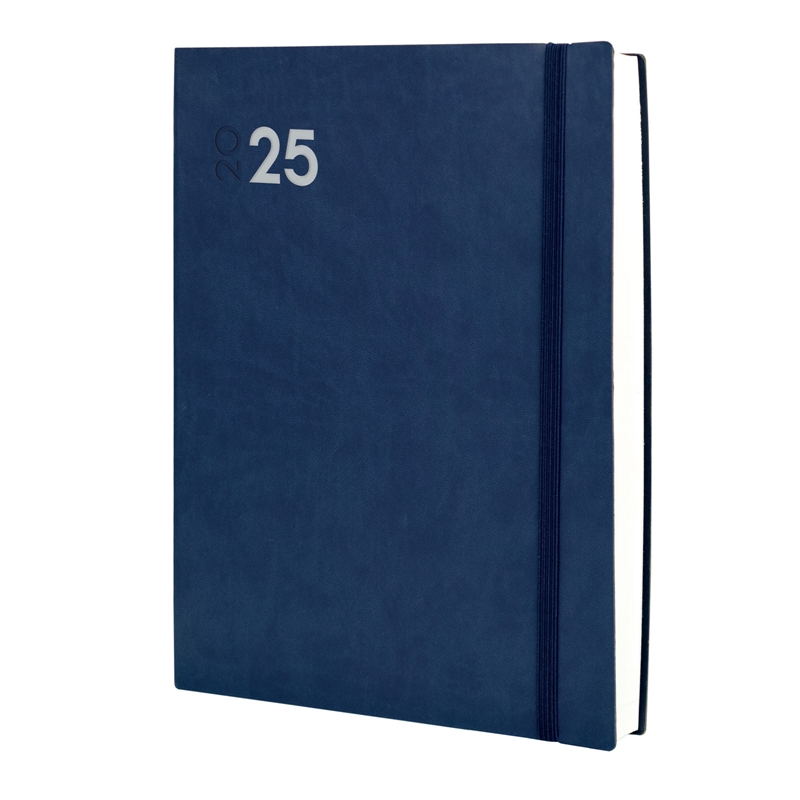 Agenda 2025 Finocam Mara Y12 1 día página azul