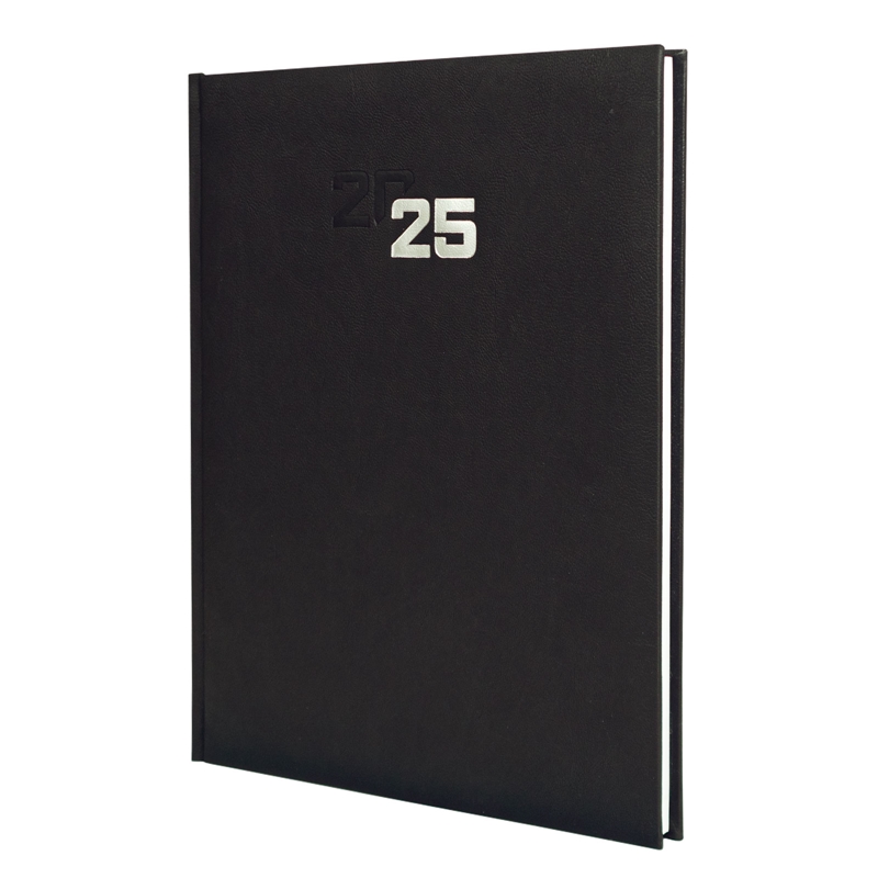 Agenda 2025 Finocam Milano Y12 semana vista vertical negro