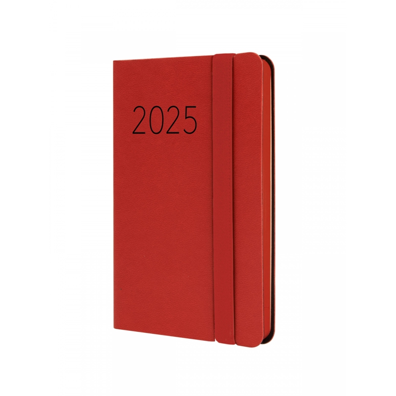 Agenda 2025 Finocam Lisa F2 semana vista rojo