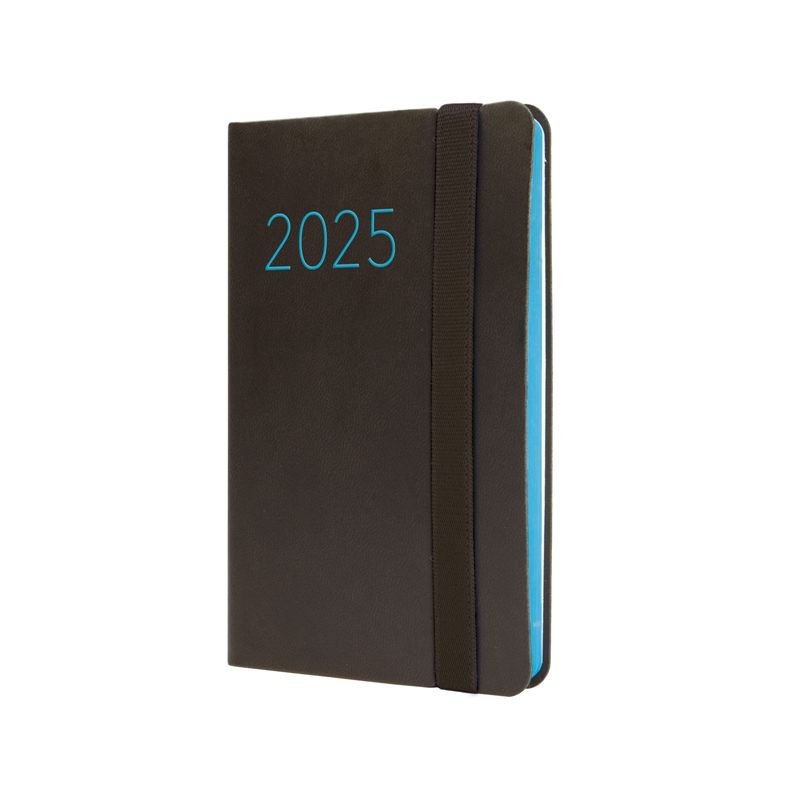 Agenda 2025 Finocam Lisa F2 semana vista negro