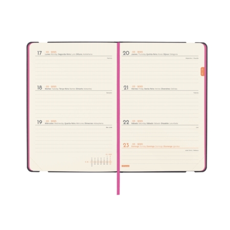 Agenda 2025 Finocam Joy F4 semana vista bloom