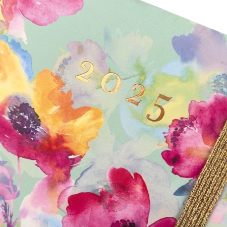 Agenda 2025 Finocam Joy F4 1 día página bloom