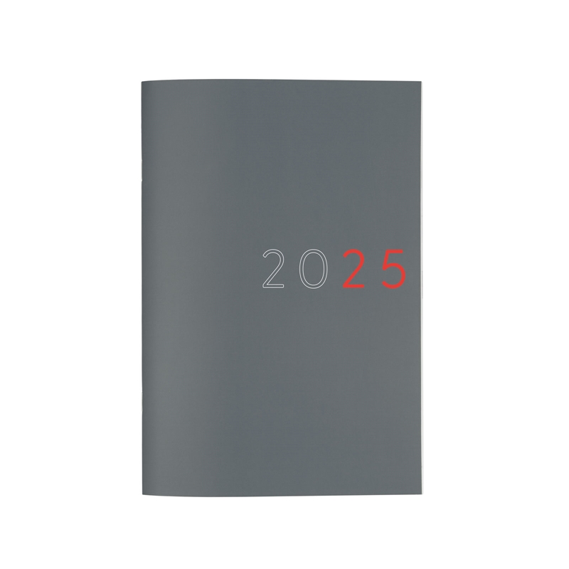 Planificador 2025 Finocam mes vista Y11 gris internacional