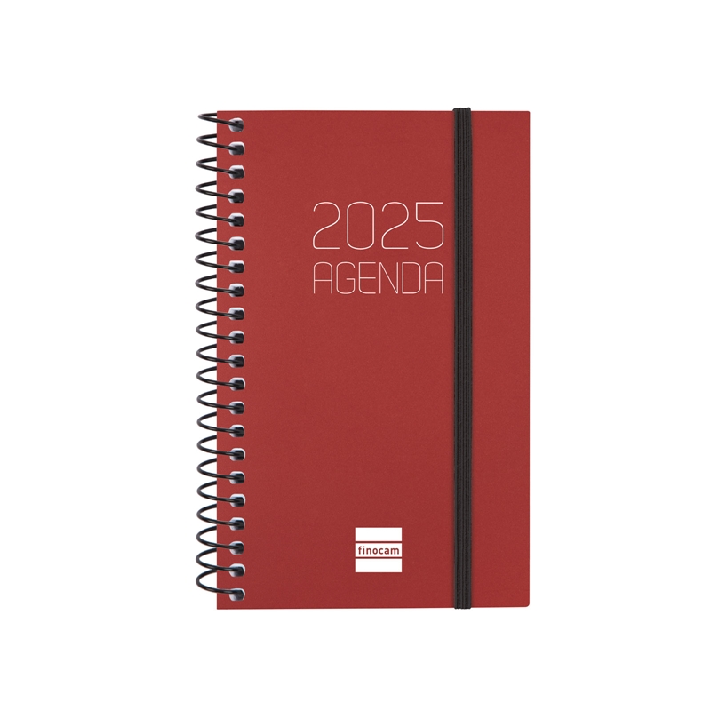 Agenda 2025 Finocam Opaque E3 semana vista burdeos