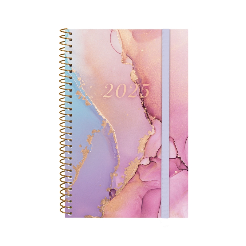 Agenda 2025 Finocam Design Collection E5 semana vista goldy