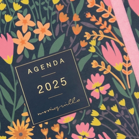 Agenda 2025 Finocam Moniquilla E10 1 día página espiga