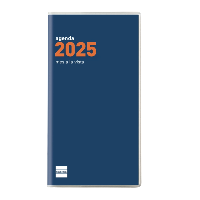 Agenda 2025 Finocam Coctel PL4 mes vista azul