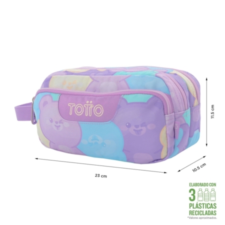 Portatodo triple Totto Agapec teddy