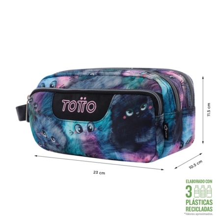 Portatodo triple Totto Agapec kitten