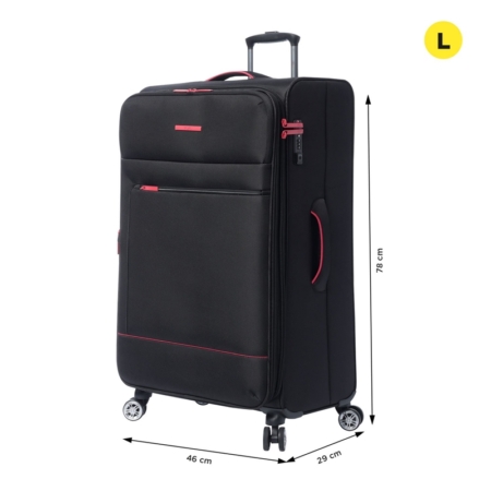 Maleta Totto Liviana L black