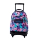 Mochila con ruedas Totto Renglones dear blue