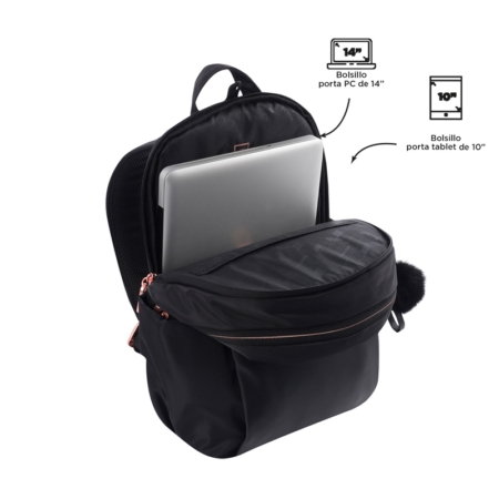 Mochila Totto Adelaide 1 2.0 black