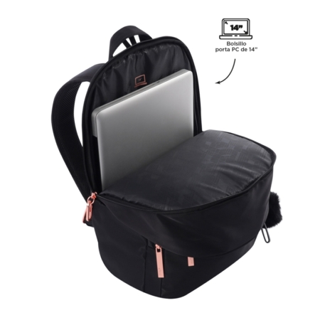 Mochila Totto Adelaide 3 2.0 black