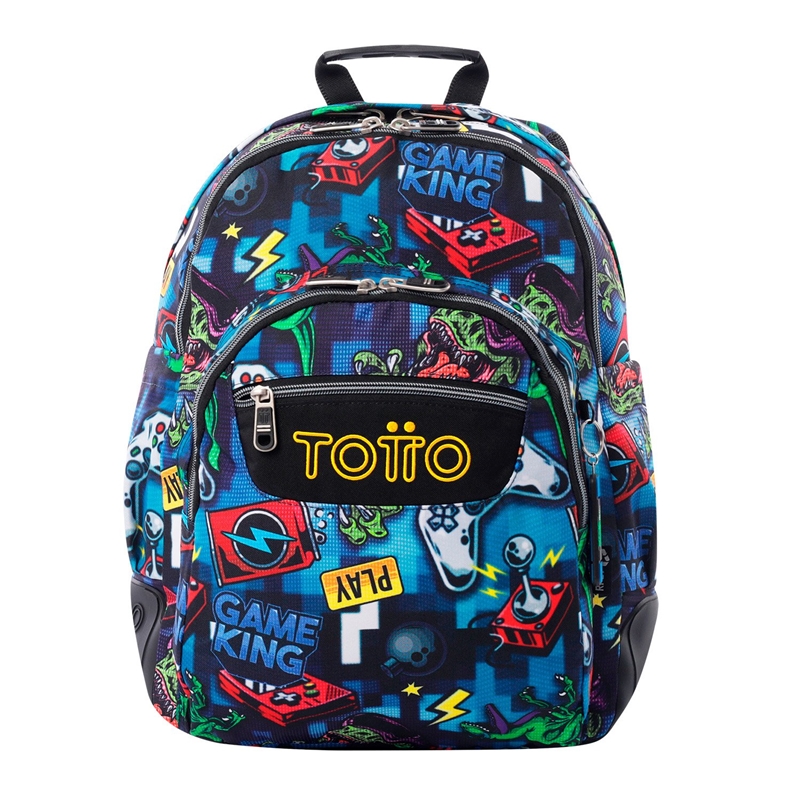 Mochila Totto Rayol gamertag