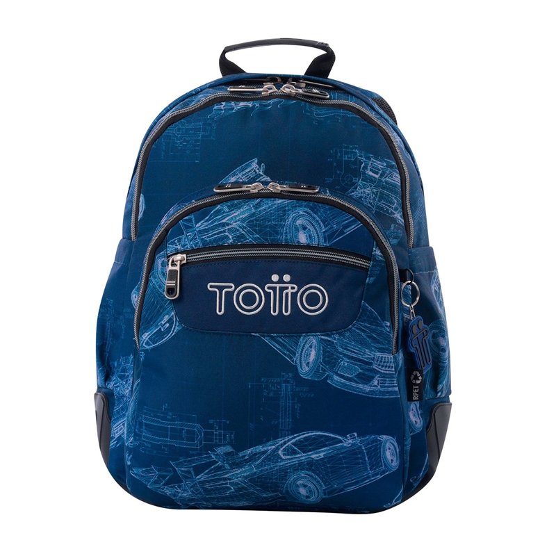 Mochila Totto Rayol blueprint