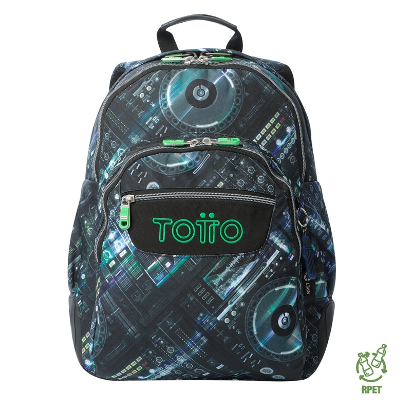 Mochila Totto Rayol mixer black