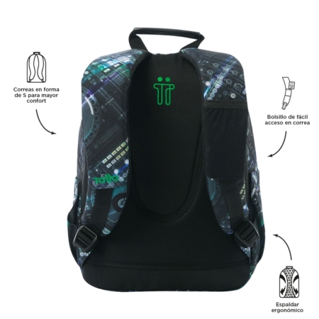 Mochila Totto Gommas mixer black