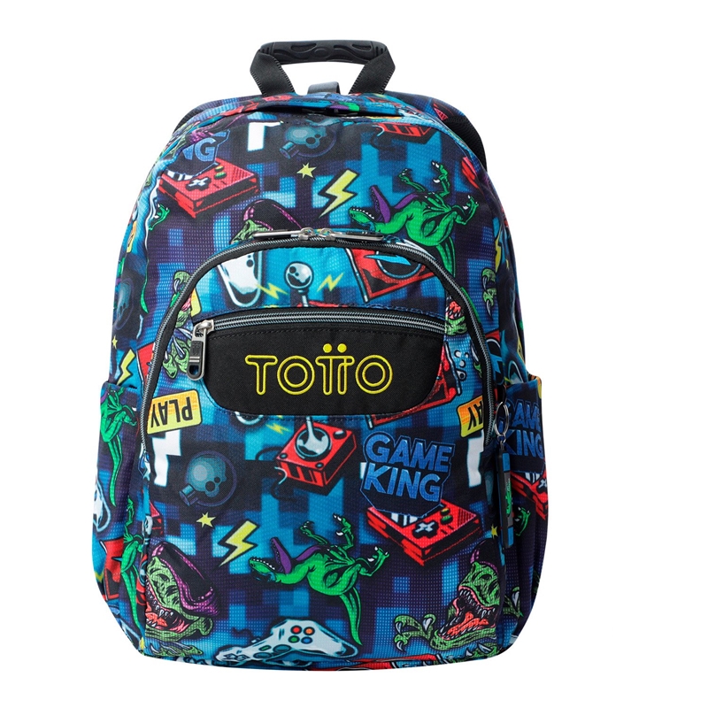 Mochila Totto Acuareles gamertag