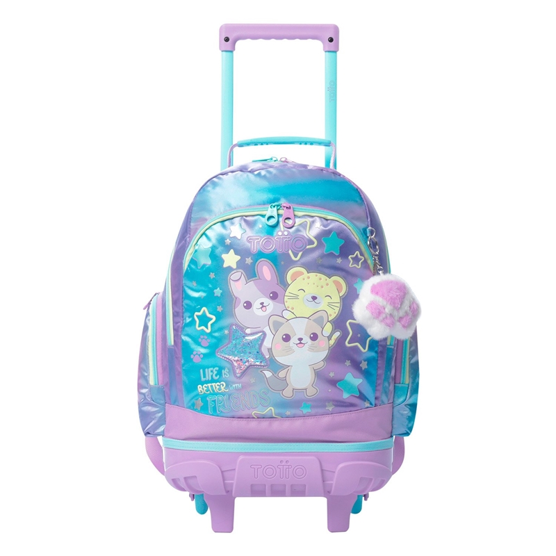 Mochila con ruedas Totto Friends M
