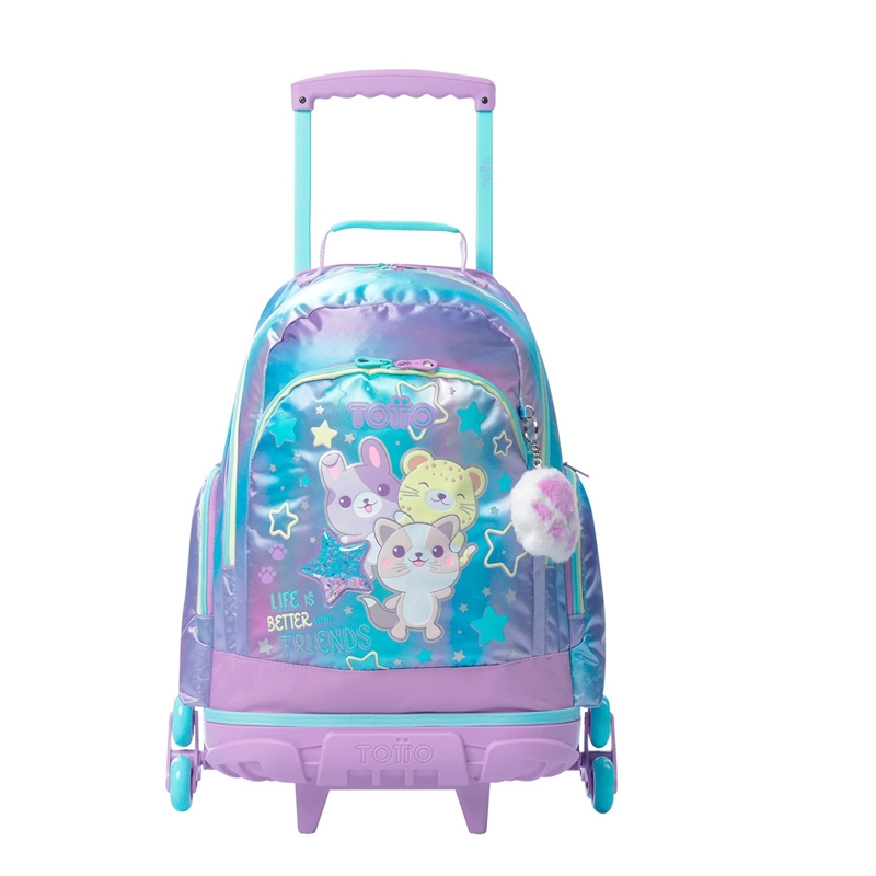 Mochila con ruedas Totto Friends L