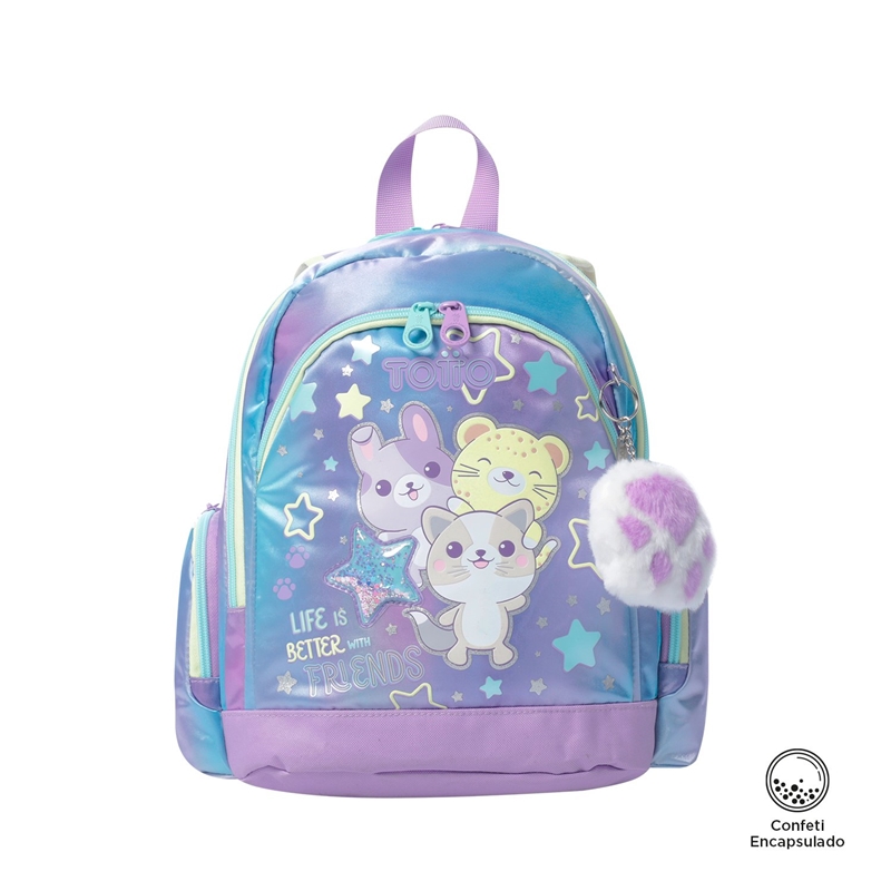 Mochila con ruedas Totto Friends S