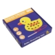 Juego de ensartar patito de madera