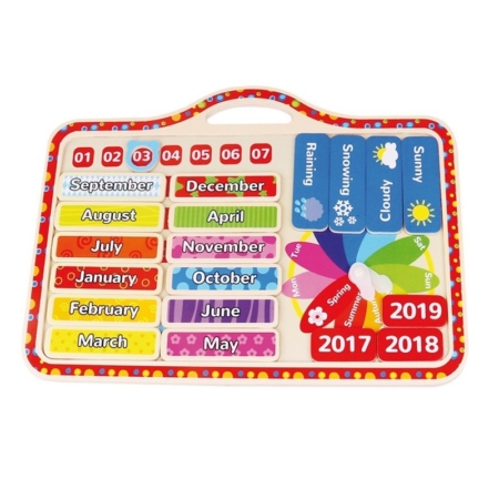 Mi calendario en inglés