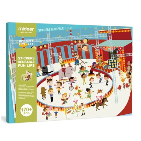 Pegatinas reutilizables Fun Life