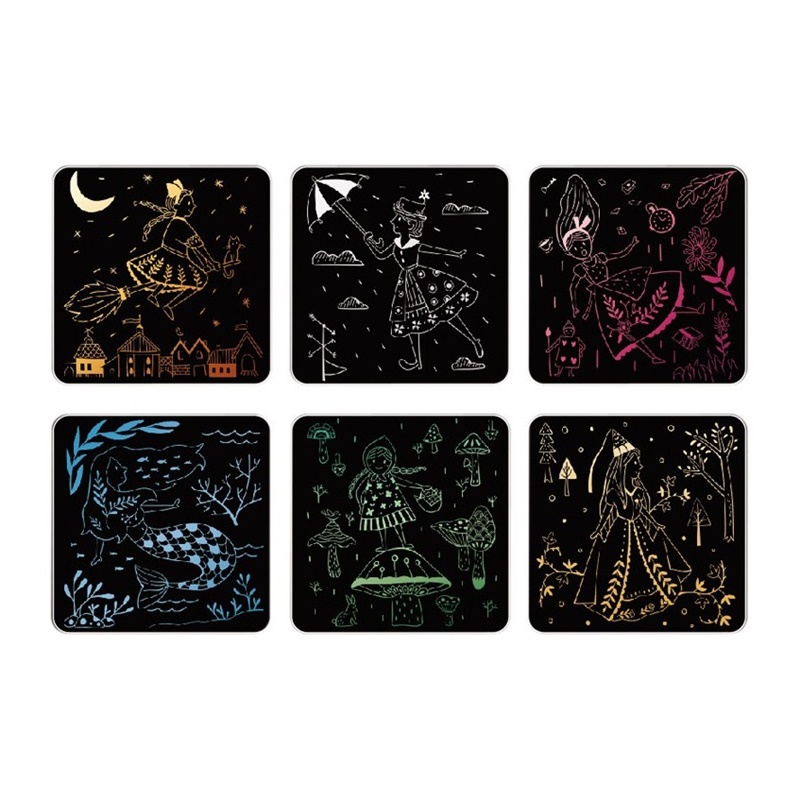 Láminas para rascar Fairy girl 2 Láminas para rascar Fairy girl